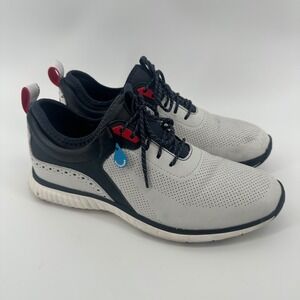 Johnston‎ Murphy Shoes XC4 Men's 9 M Waterproof Golf Performance White Blue Red